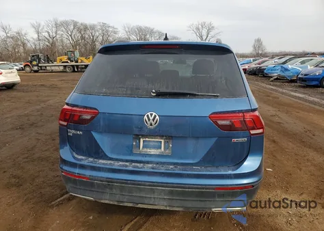 2019 Volkswagen Tiguan Se z USA, uszkodzony, nr VIN 3VV2B7AX1KM139921
